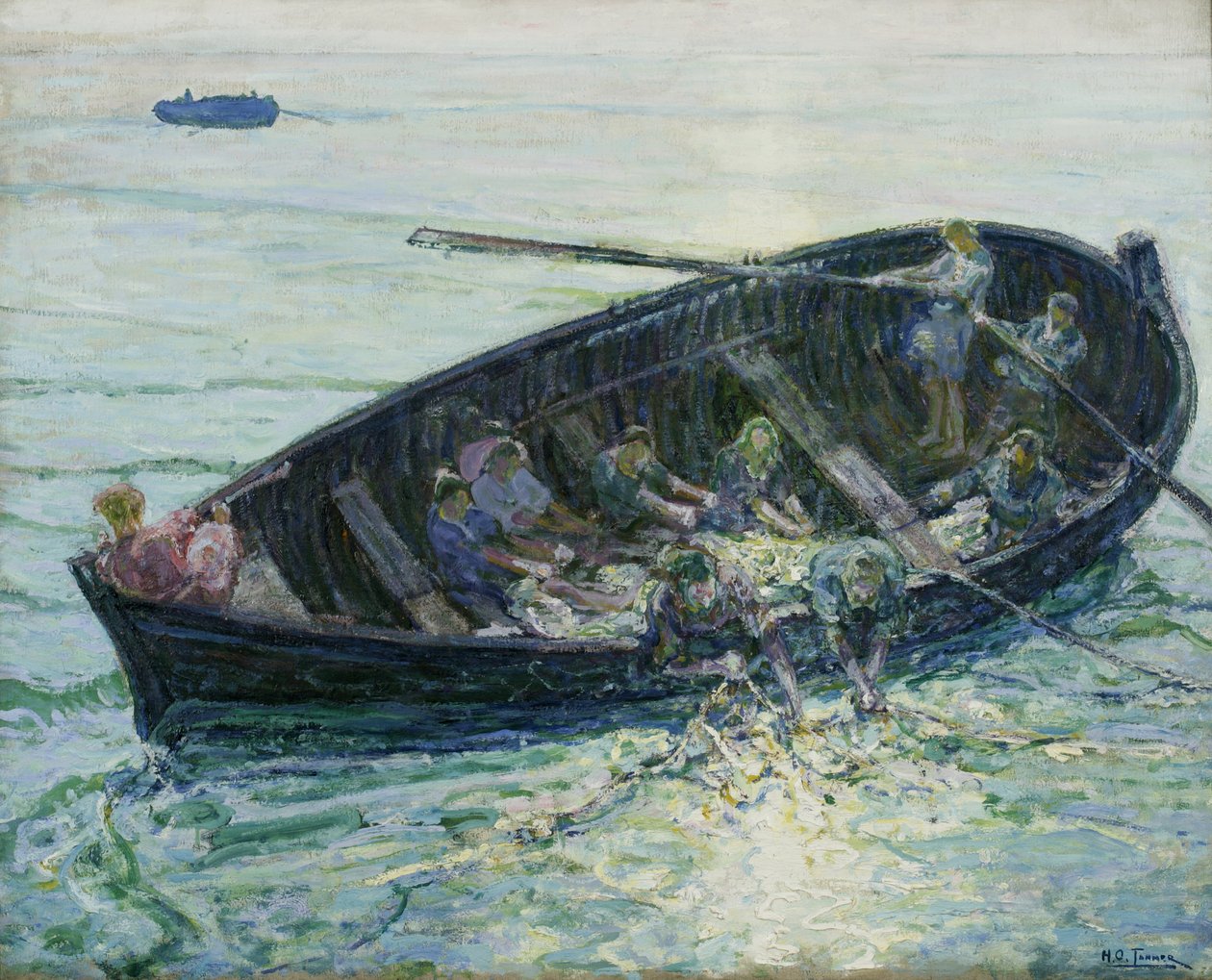 عجائب الأسماك ، ج .1913-14 بواسطة هنري اوساوا تانر