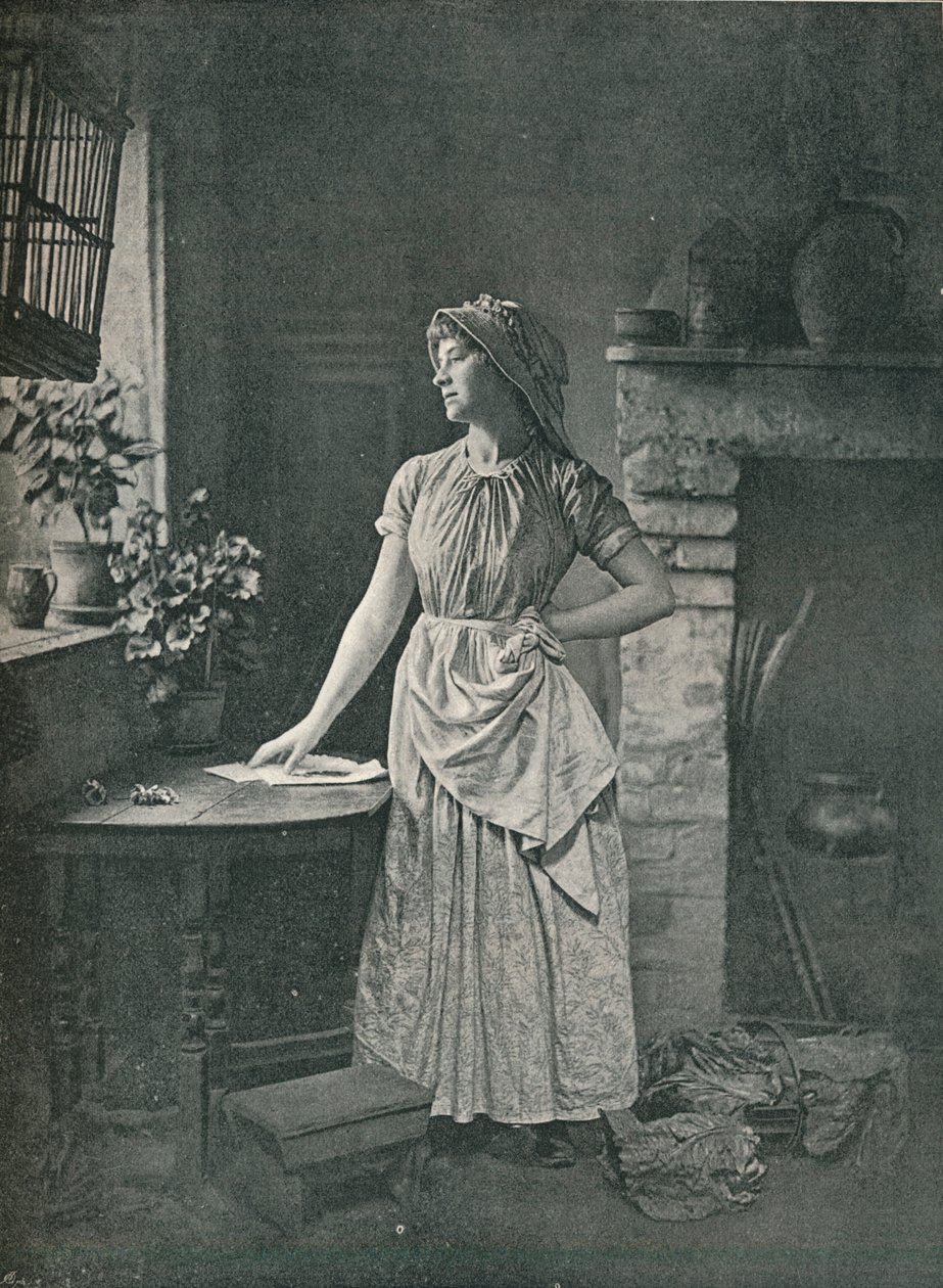 من كان بإمكانه إرسالها ، c1885 بواسطة هنري بيتش روبنسون