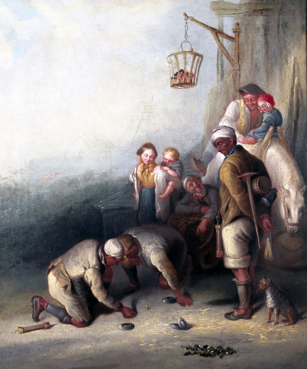 الطلقة المتنازع عليها ، c.1836 بواسطة هنري بيرلي باركر