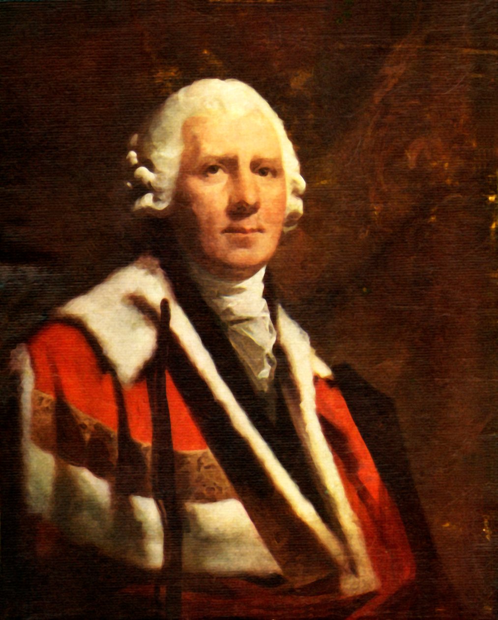 "Viscount Melville" ، c1805 ، 1924. بواسطة هنري رايبورن