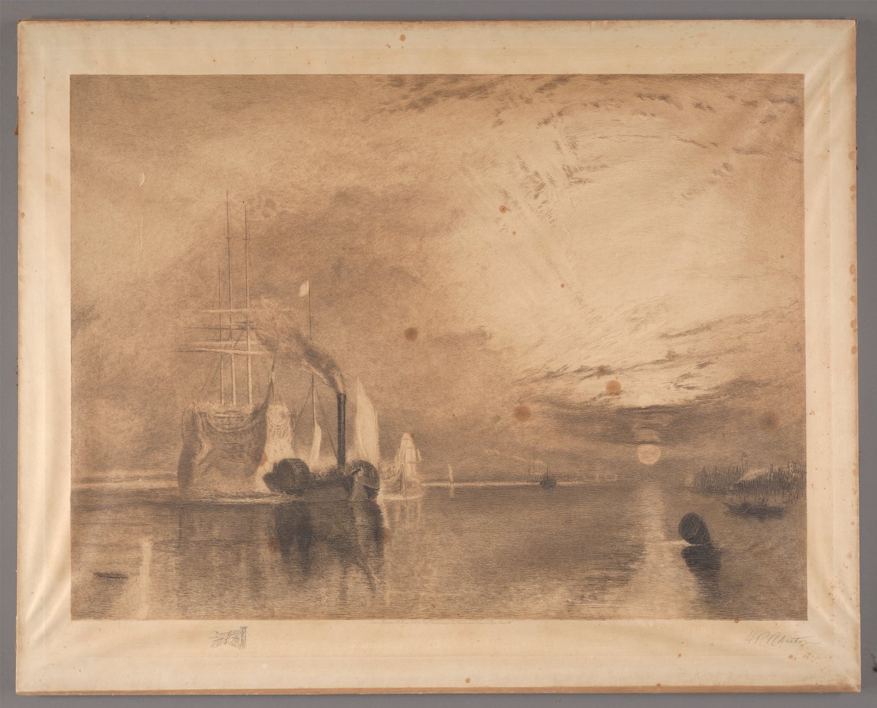 القتال Temeraire بواسطة هنري روبرت روبرتسون