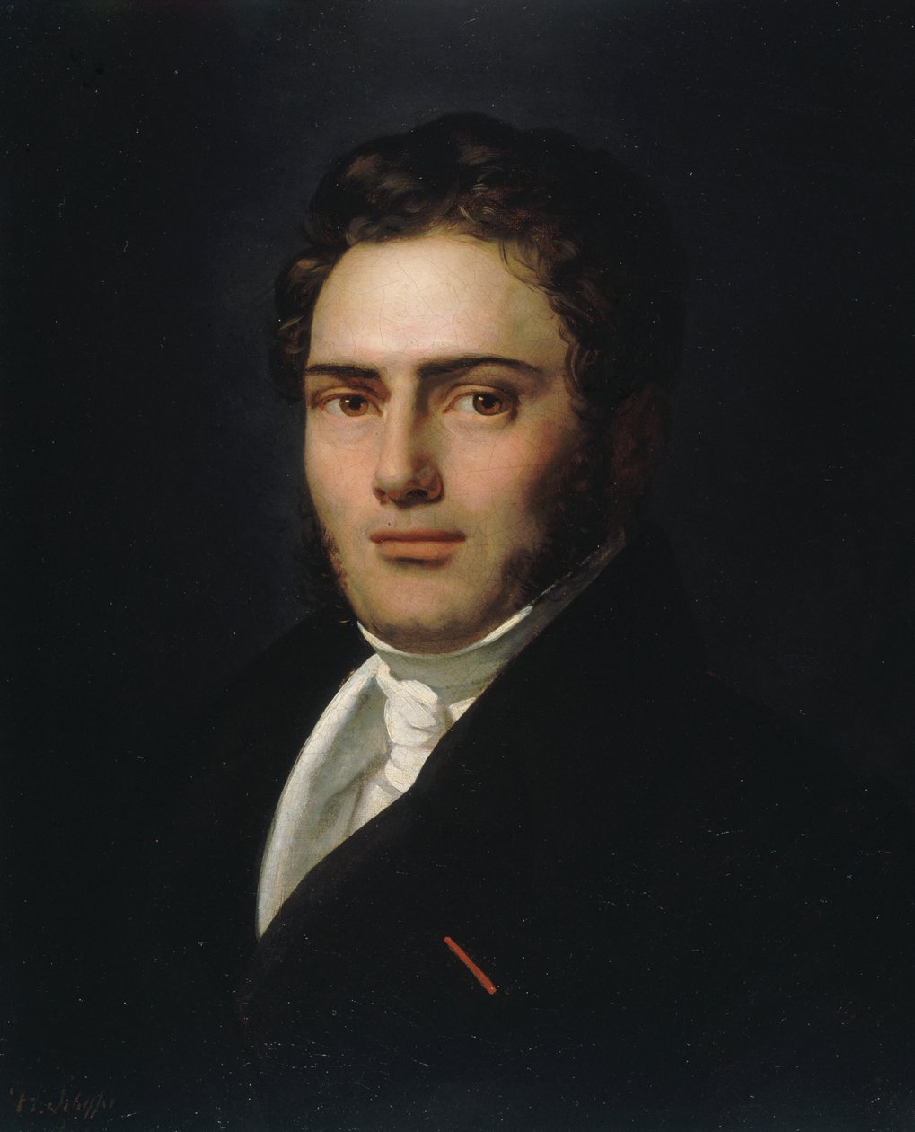 صورة لسانت اماند بازارد 1791-1832 ، 1821. بواسطة هنري شيفر
