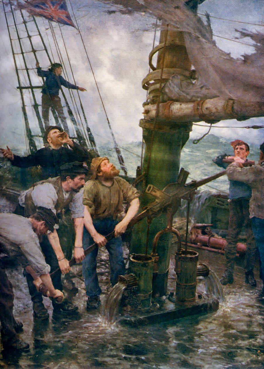 كل الأيدي للمضخات ، 1888-1889 ، 1912. بواسطة هنري سكوت توك
