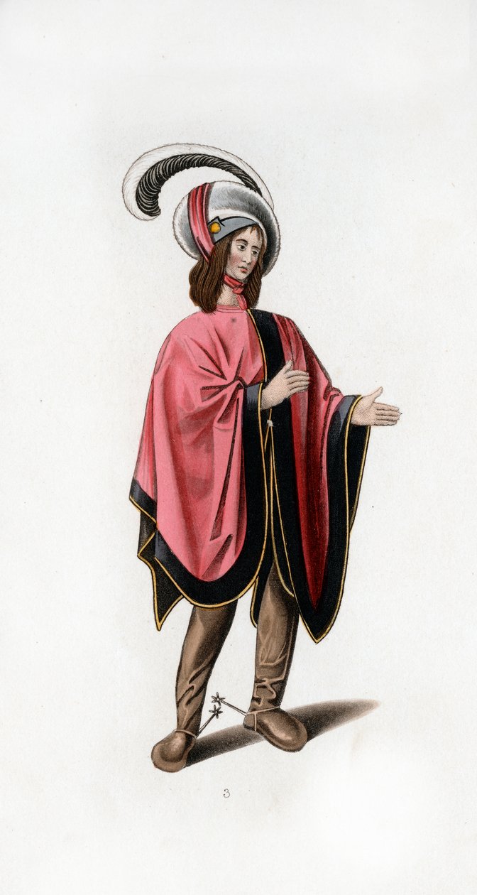 فستان ذكر ، c1480 ، 1843. بواسطة هنري شو