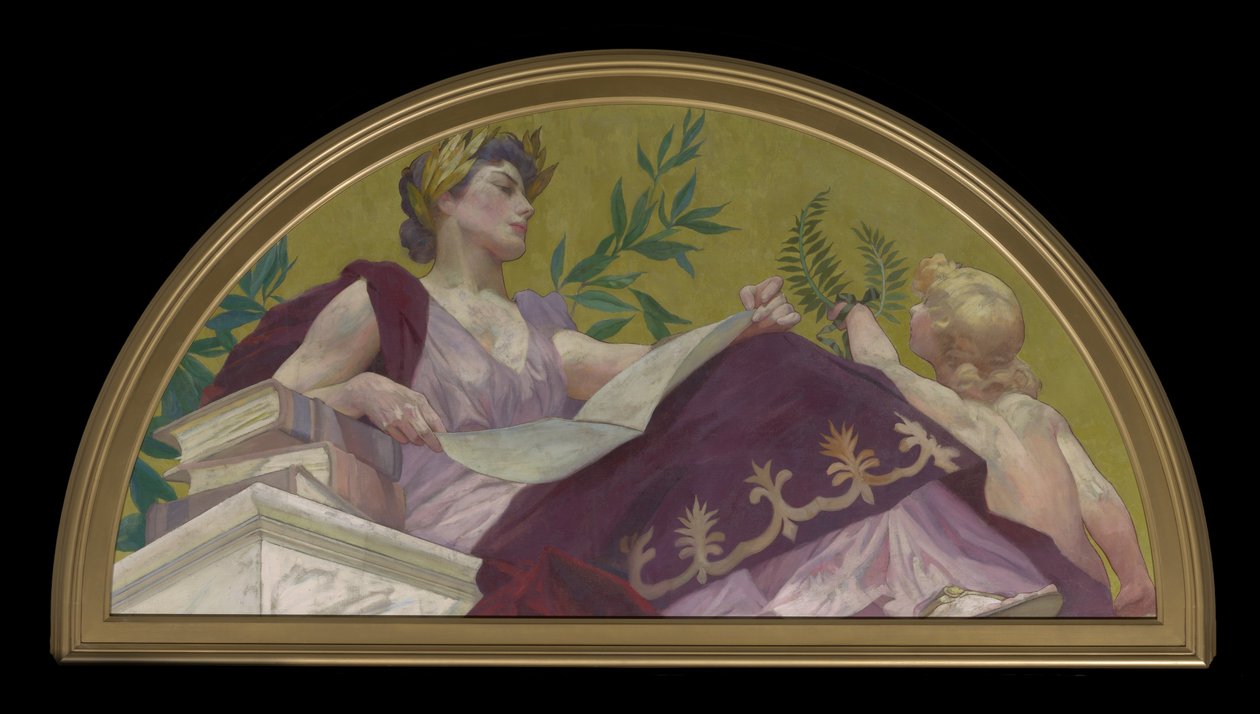 موسى الأدب ، 1893 بواسطة هنري سيدونز موبراي