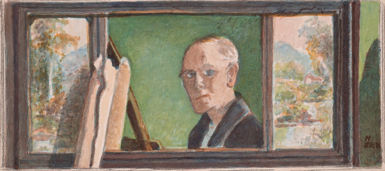 صورة ذاتية ، ج .1930 بواسطة هنري سيلك