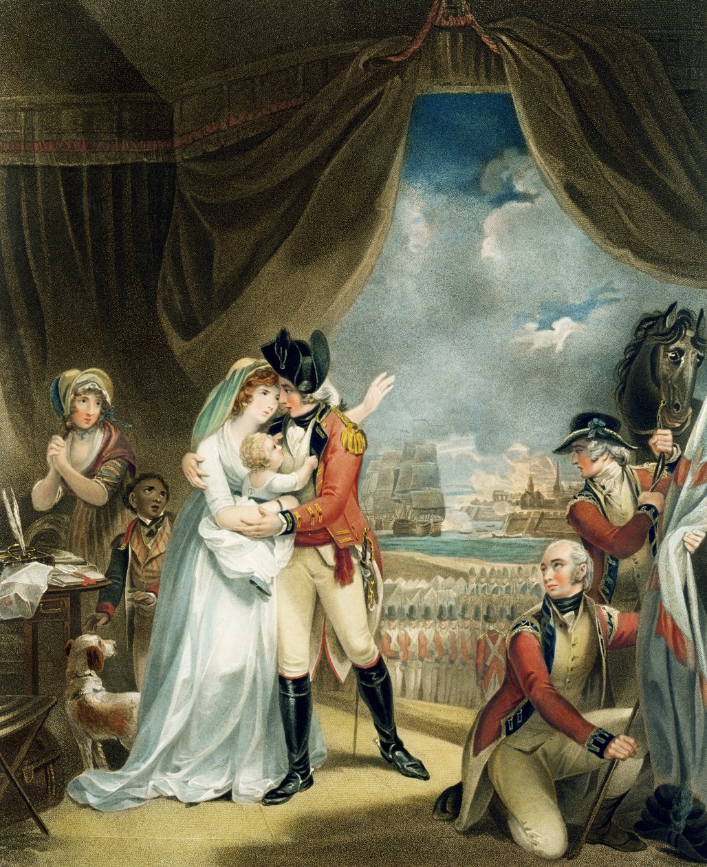 الحرب ، نقشها جون ويسيل (c.1760-1823) ، حانة. بقلم T. Simpson و Darling und Thompson ، 1798 (نقش الخط) (زوج 125539) بواسطة هنري سينجلتون