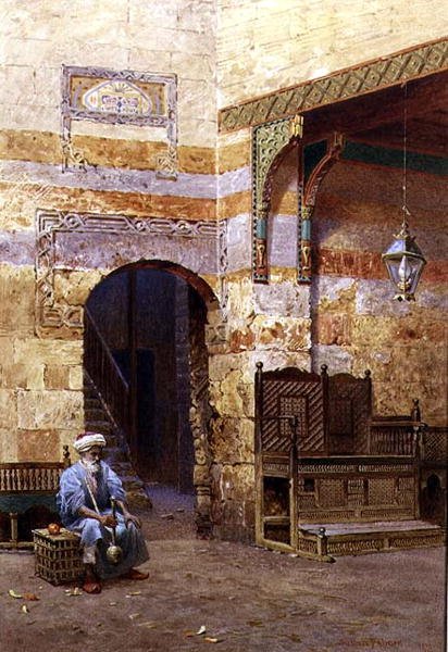 داخلي ، القاهرة بواسطة هنري سوتون بالمر