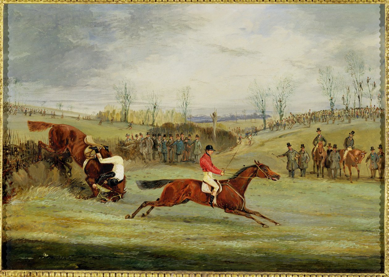 A Steeplechase ، تحوط آخر بواسطة هنري توماس الكين