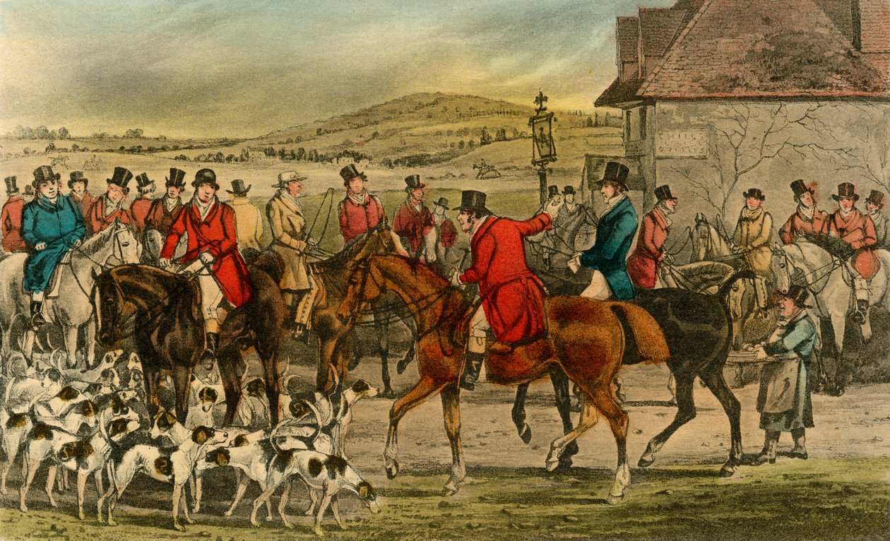 يقدم السيد جوروكس يوركشيرمان لساري ، 1838 بواسطة هنري توماس الكين