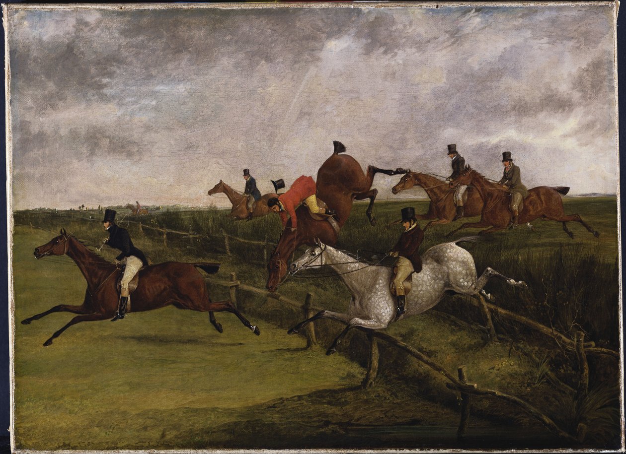 ال Grand Leicestershire Steeplechase ، 12 مارس 1829: أعراض الكرب بواسطة هنري توماس الكين