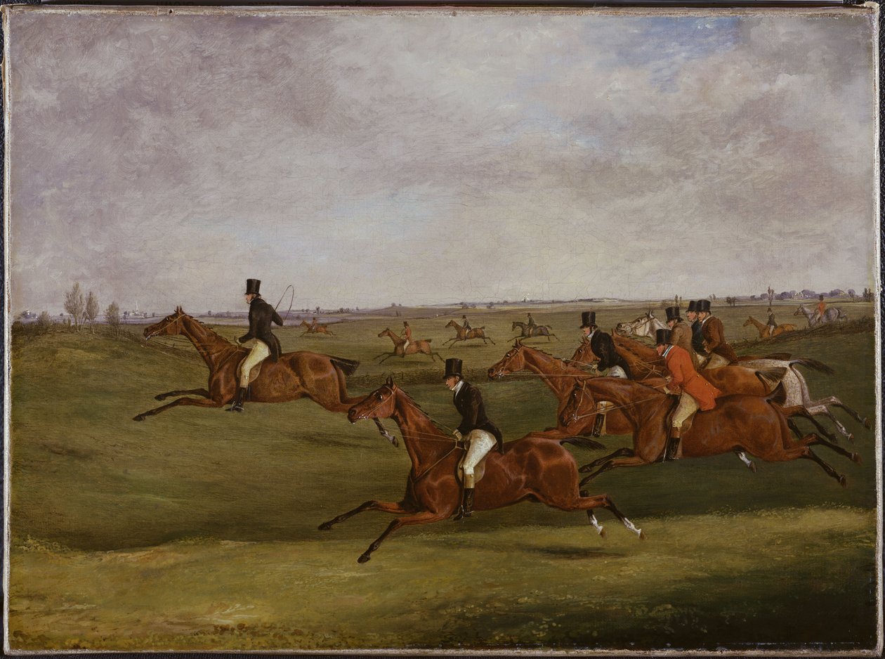 ال Grand Leicestershire Steeplechase ، 12 مارس 1829: الذهاب في وتيرة بواسطة هنري توماس الكين