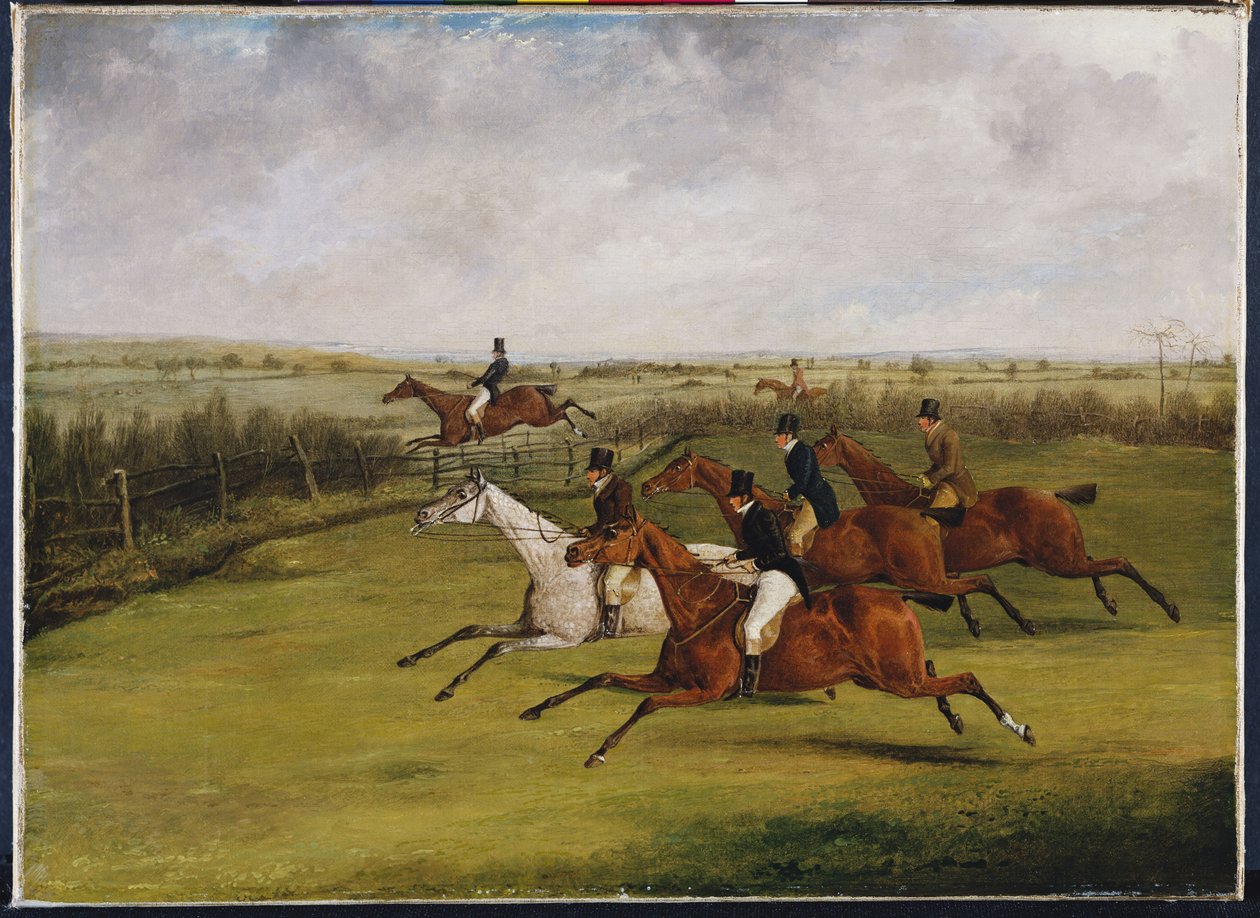 The Grand Leicestershire Steeplechase ، 12 مارس 1829: يصبح المجال محددًا بواسطة هنري توماس الكين