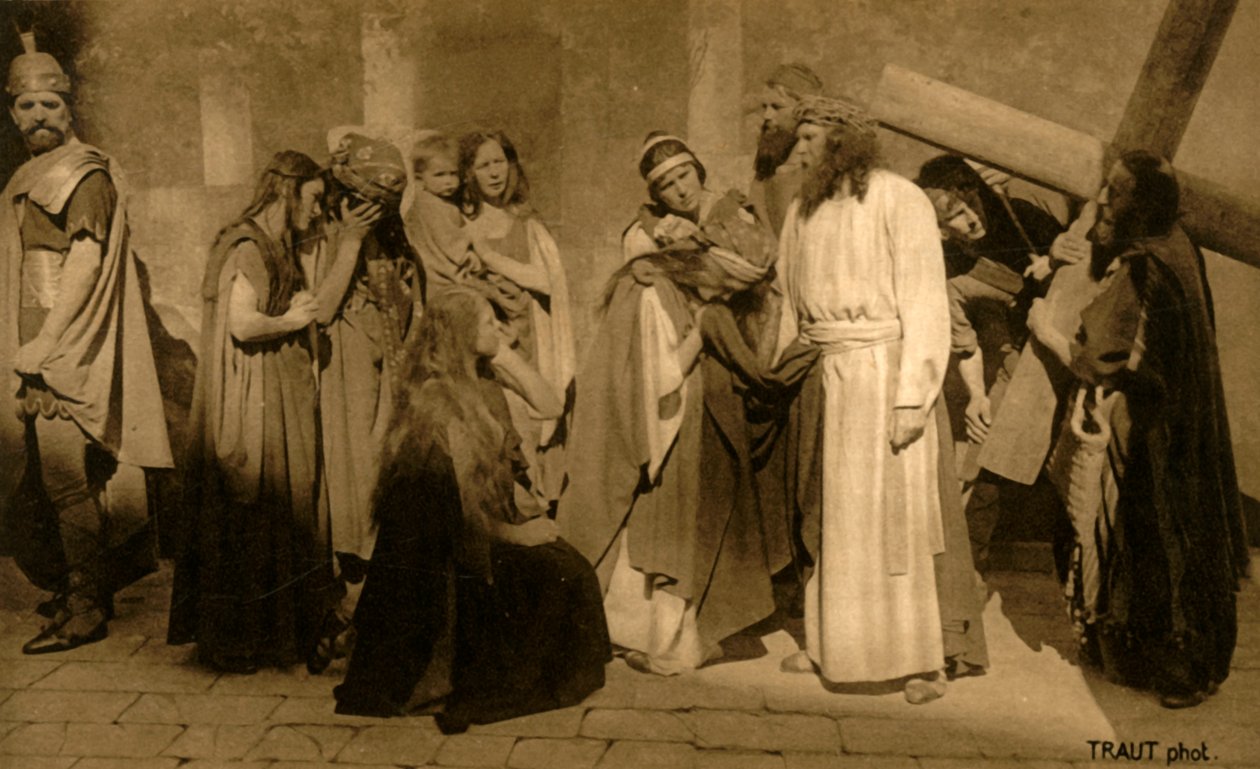حلقة على طريق الصليب ، 1922. بواسطة هنري تراوت