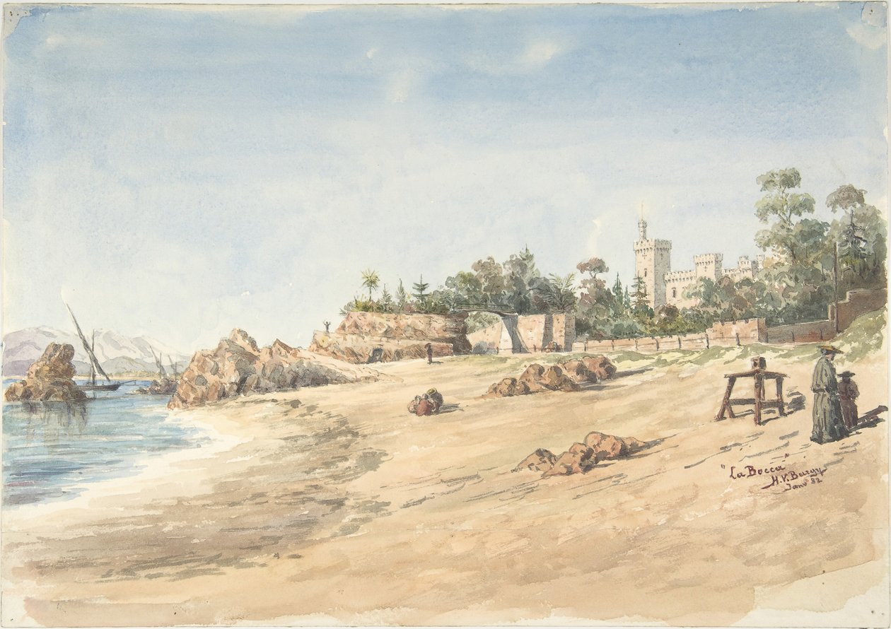 الفم ، 1882. بواسطة هنري فيكتور برجي