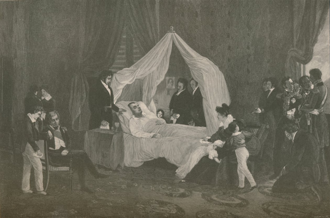 وفاة نابليون الأول ، 1821 ، 1896 بواسطة هنري وولف