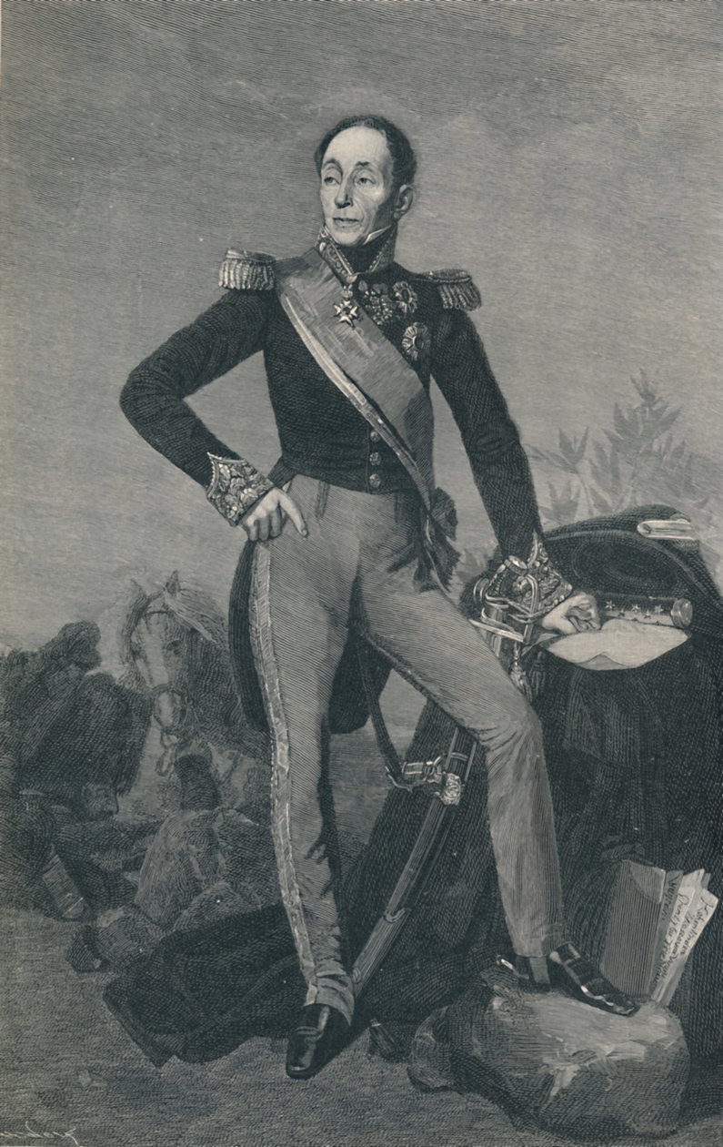 المارشال عمانوئيل ، ماركيز دي جروشي ، c1834 ، 1896 بواسطة هنري وولف