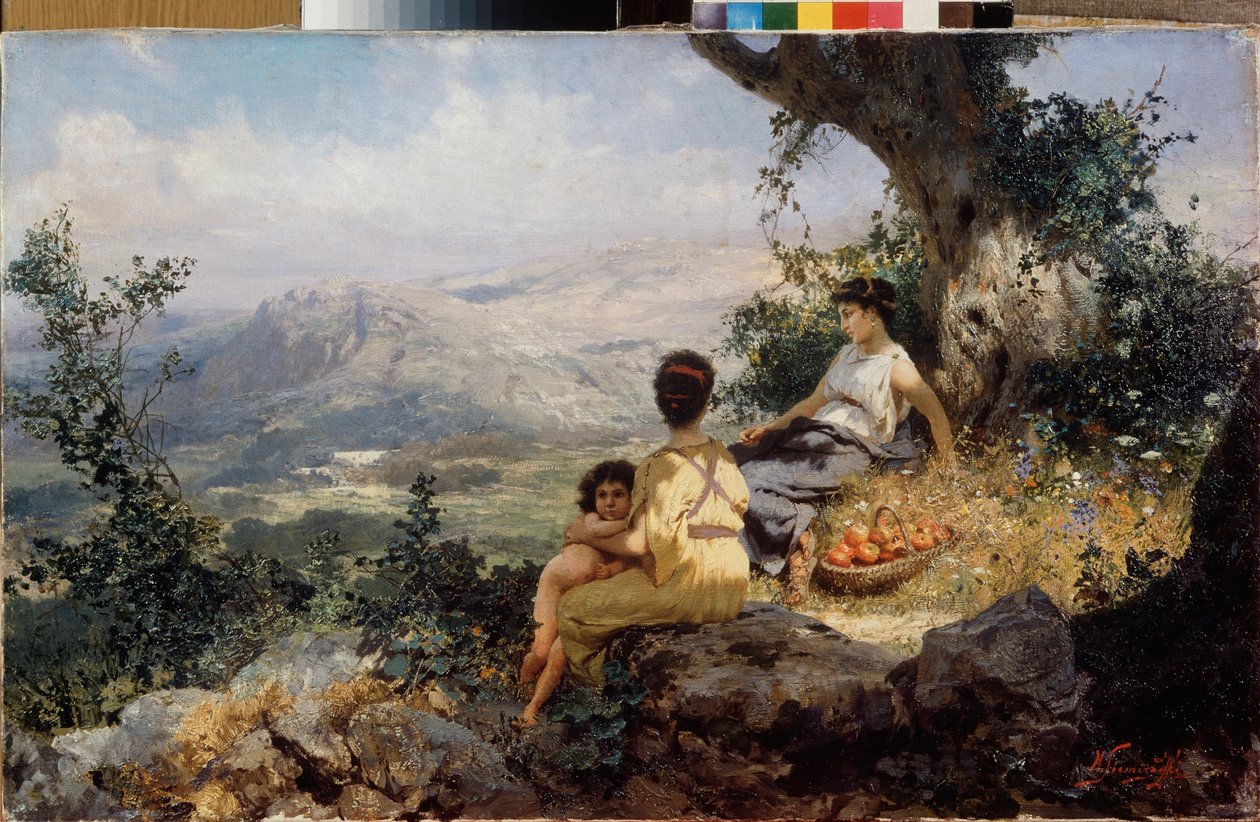 البقية. 1896 (زيت على قماش) بواسطة هنريك سيميرادزكي