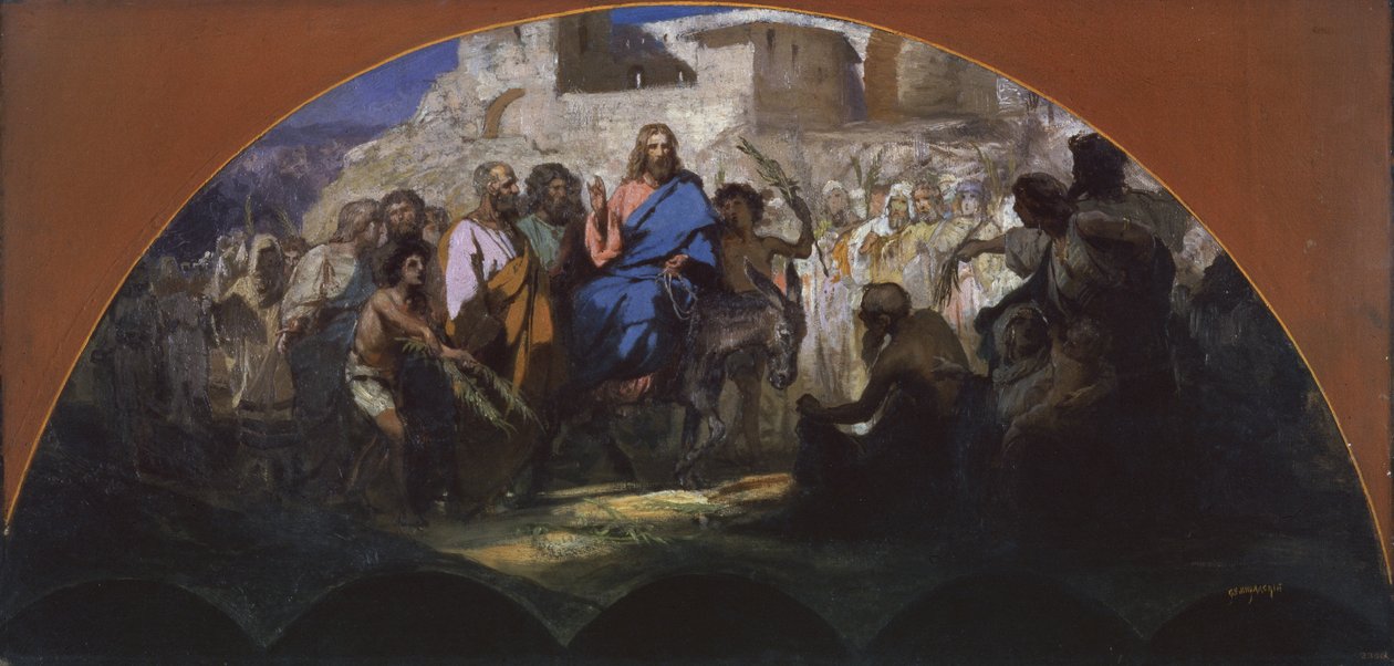 محاولة المسيح في القدس ، 1876 بواسطة هنريك سيميردزكي