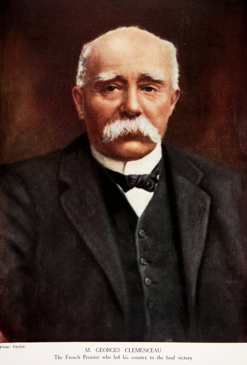 جورج كليمنصو ، 1914-1919 بواسطة هربرت فانديك