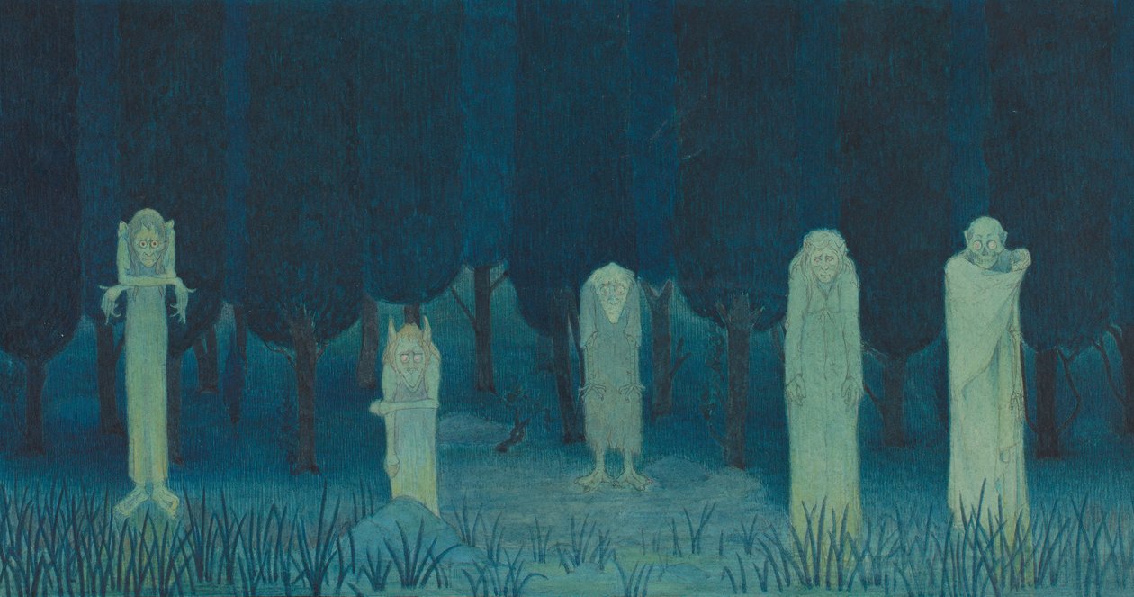 خمسة غول ، 1911-1924 بواسطة هربرت كرولي
