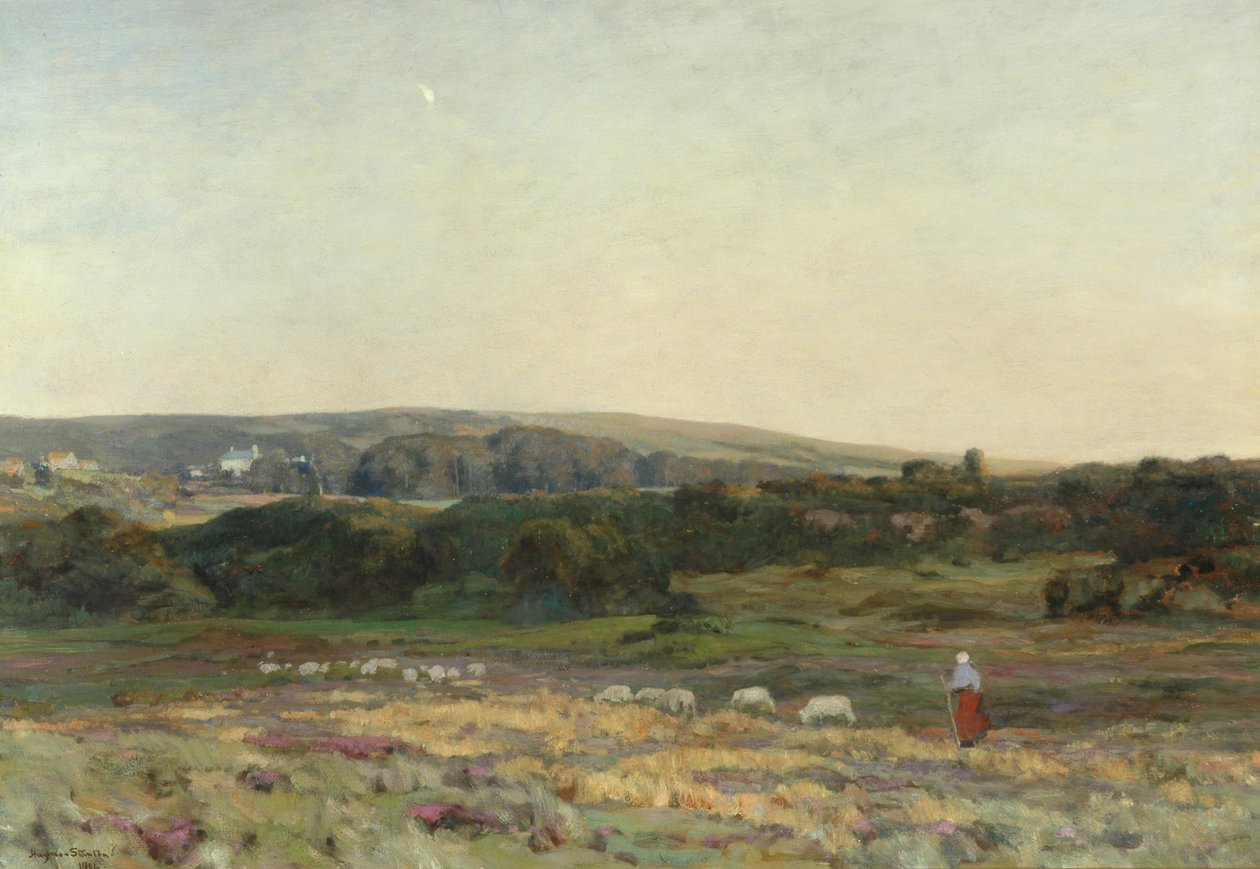 مساء الشفق ، Studland ، دورست ، 1904 بواسطة هربرت هيوز ستانتون