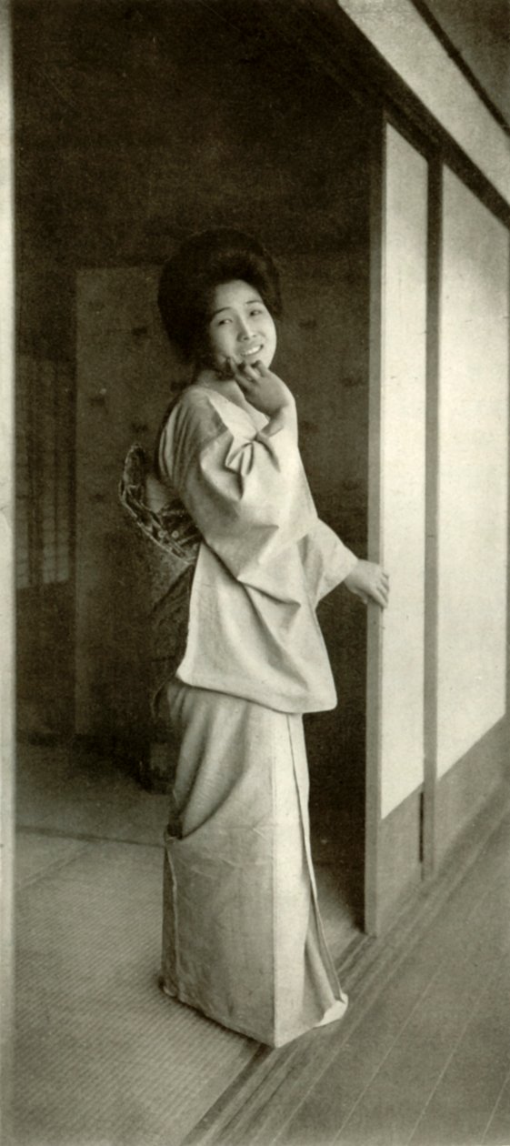 خادمة اليابان العادلة ، 1910. بواسطة هربرت بونتينج