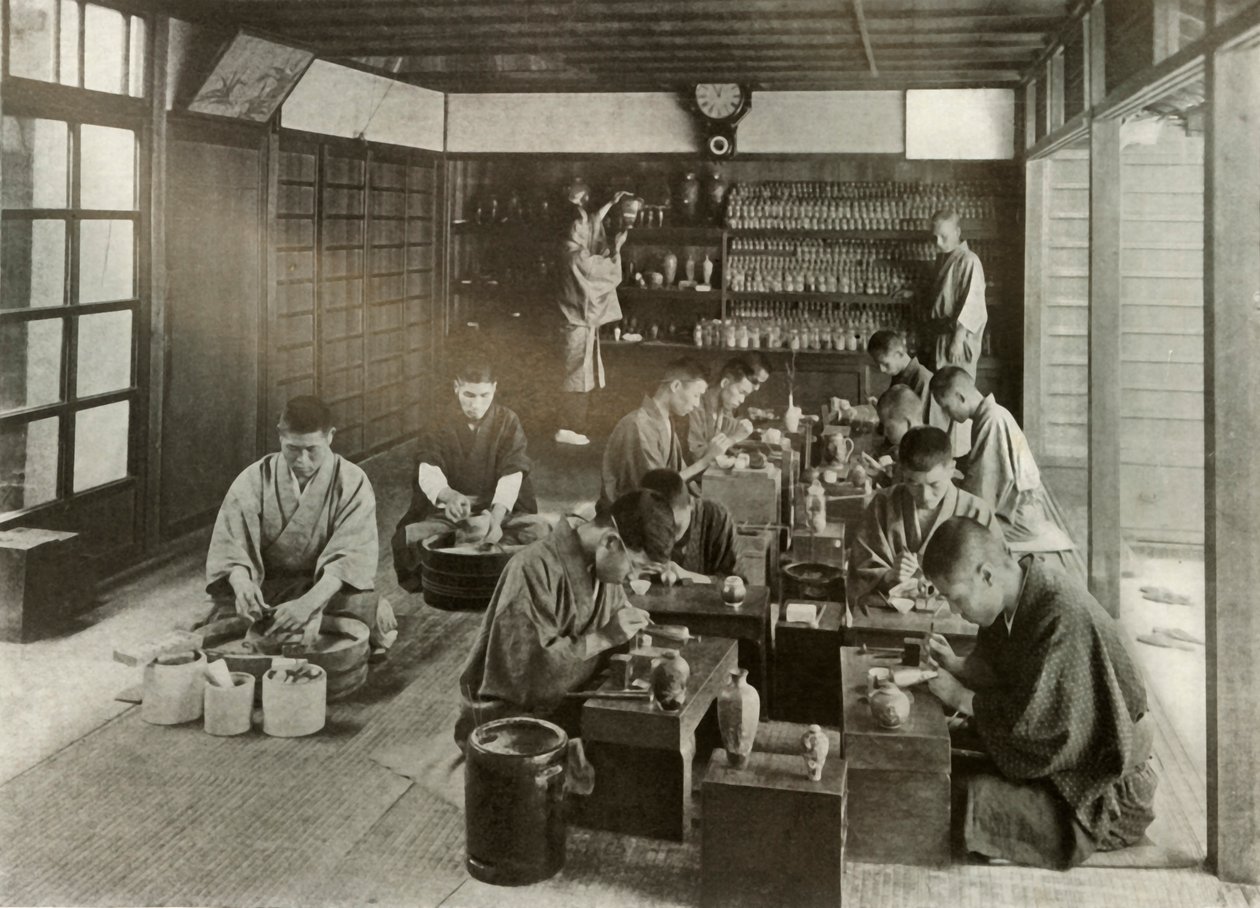 ورشة عمل ناميكاواس ، 1910. بواسطة هربرت بونتينج