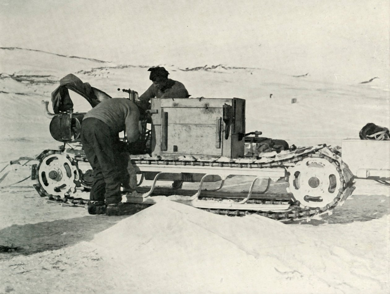 واحدة من زلاجات السيارات ، 1911 ، 1913 بواسطة هربرت بونتينج