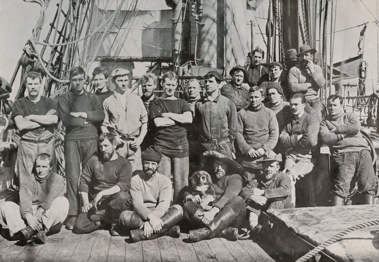 طاقم تيرا نوفا ، c19101913 ، 1913 بواسطة هربرت بونتينج