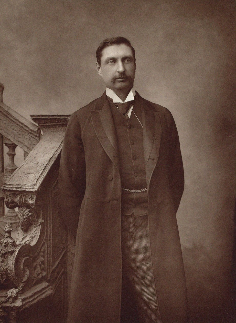 صورة للكاتب السير هنري رايدر هاغارد 1856-1925. بواسطة هربرت روز بارود