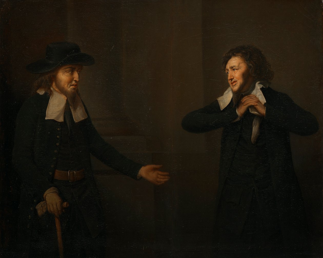شيلوك وتوبال من فيلم "The Merchant of Venice" بواسطة هربرت ستوبلاير