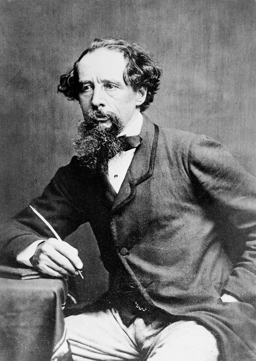 تشارلز ديكنز ، 1861 بواسطة هربرت واتكينز