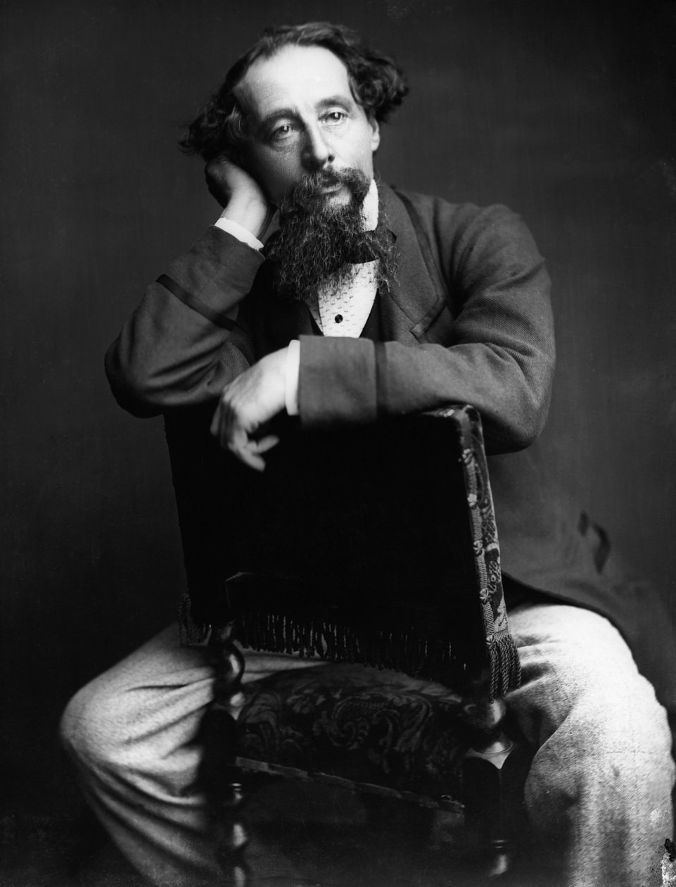 صورة تشارلز ديكنز 1812-1870. بواسطة هربرت واتكينز