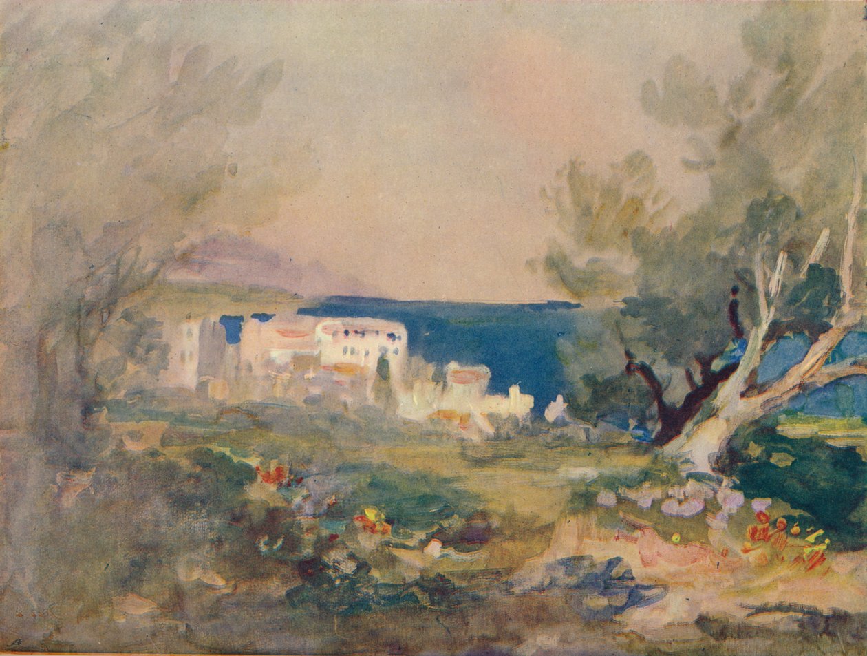 على ساحل البحر الأبيض المتوسط ، c1880 ، 1905 بواسطة هرقل برابزون برابزون