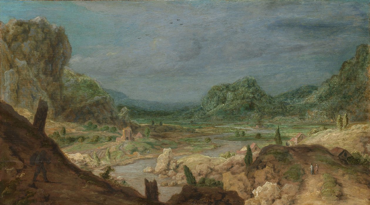 وادي النهر ، c.1626-30 بواسطة هرقل سيجرز