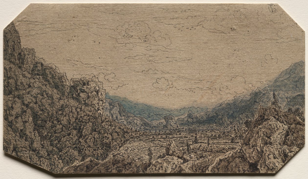 وادي مغلق ، ج. 1623-30. بواسطة هرقل Seghers