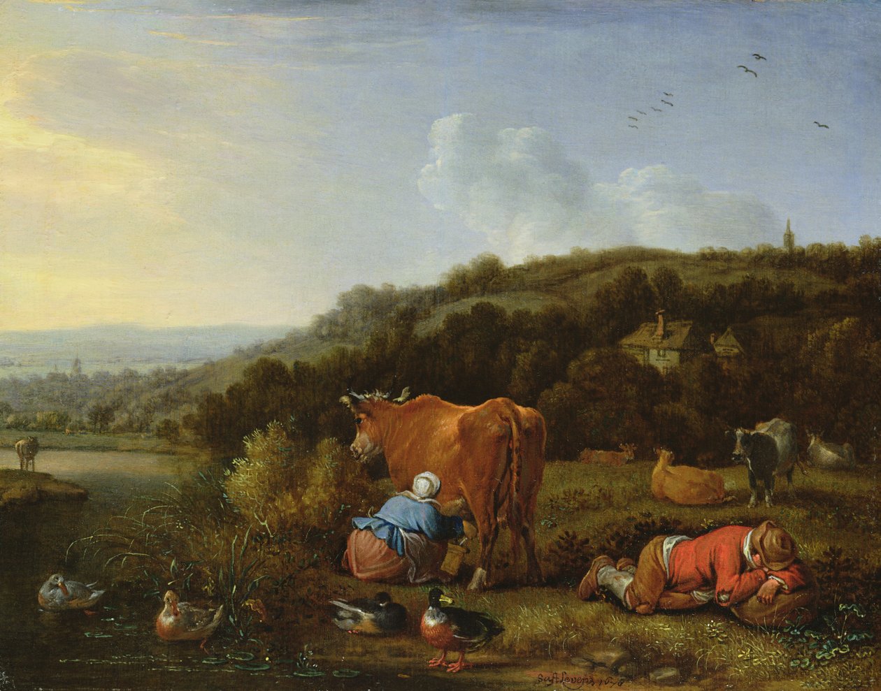صورة غير معروفة بواسطة هيرمان الأصغر Saftleven
