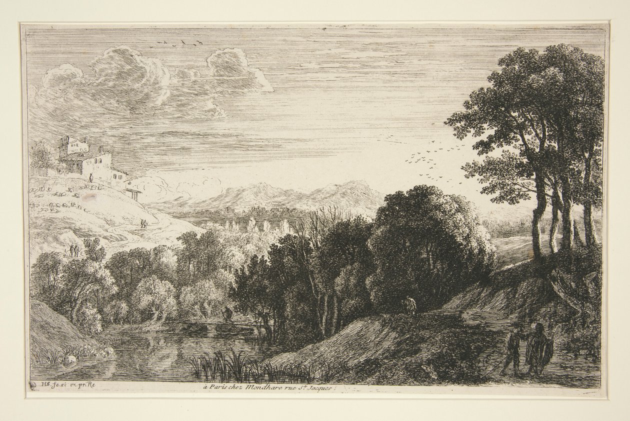 منظر طبيعي مع غروب الشمس ، من سلسلة Hill Landscapes بواسطة هيرمان فان سوانفيلت