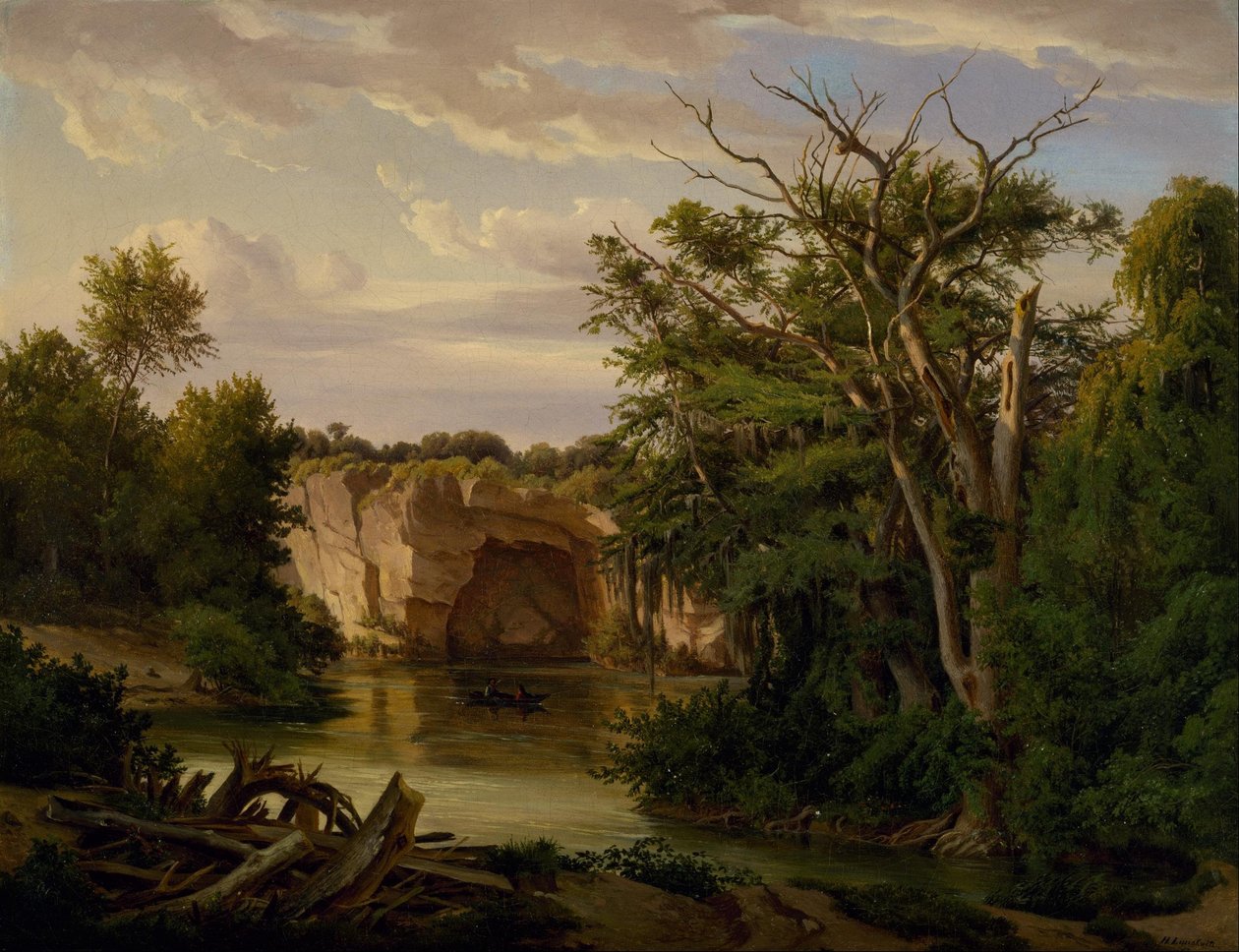 هيل البلد المناظر الطبيعية بواسطة Carl Hermann Frederick Lungkwitz