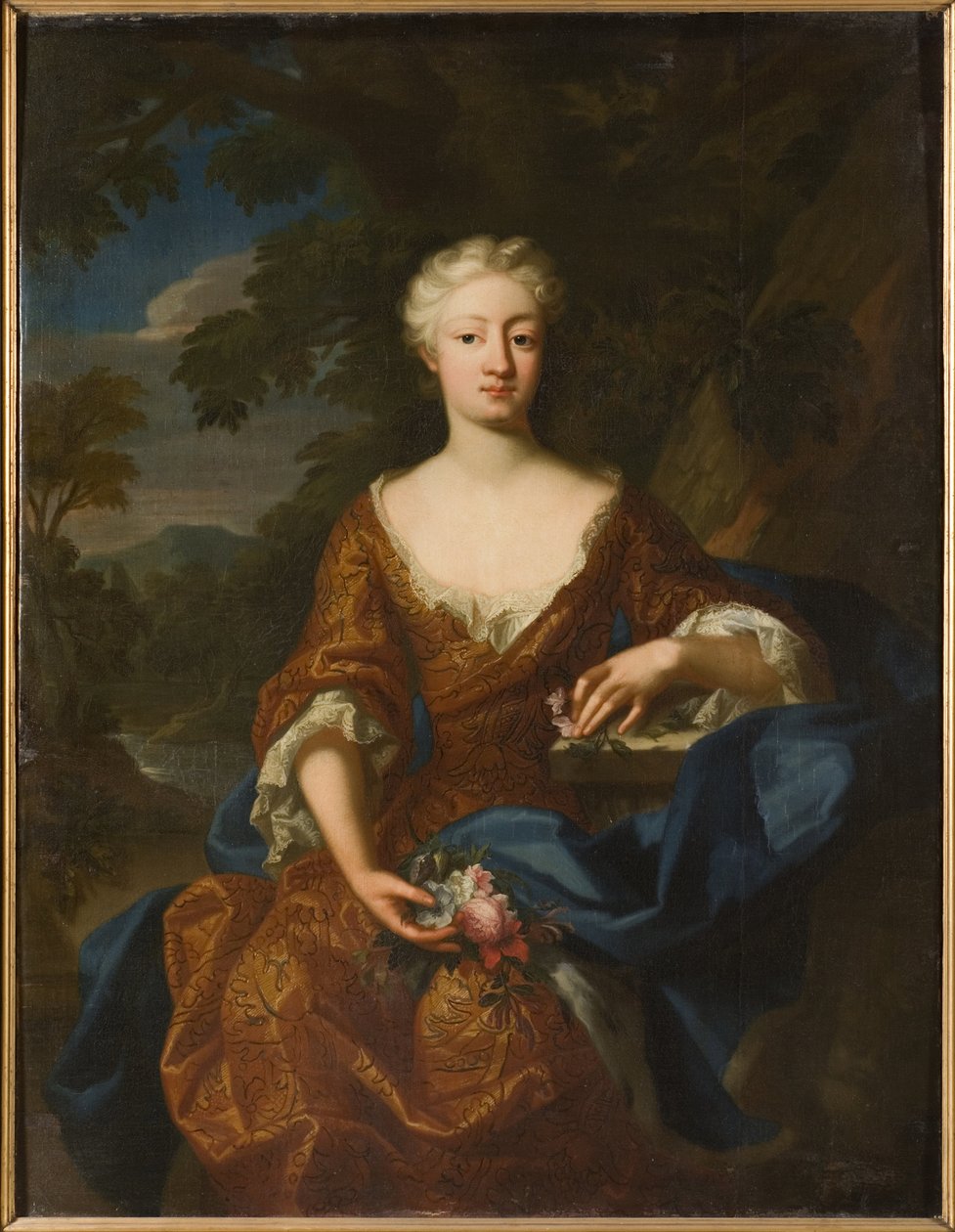 لويز دوروثي دي برانديبورغ ، رين دي سويدي - صورة للأميرة لويز دوروثيا من بروسيا (1680-1705) ، بقلم كويتر ، هيرمان هندريك ، الأصغر (نشط 1700-1731). زيت على قماش بواسطة هيرمان هندريك دي (نشط 1700 1731) Quiter