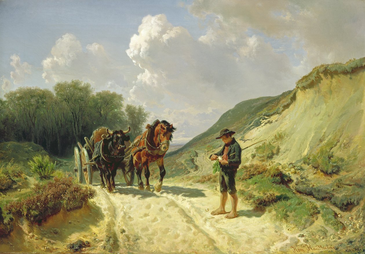 نوعان من الحزام ، c.1855 بواسطة هيرمان كوفمان