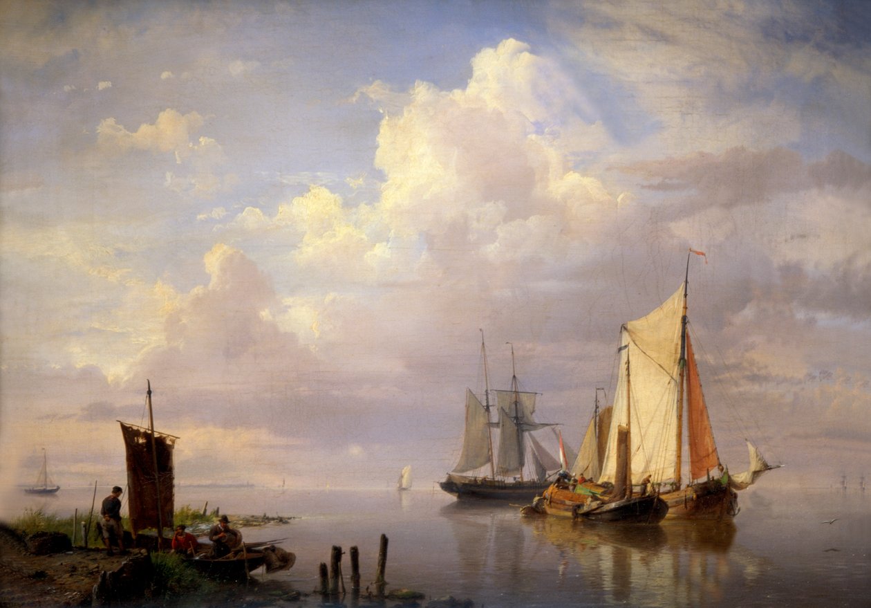 "الهدوء" ، 1852 بواسطة هيرمانوس كويكوك
