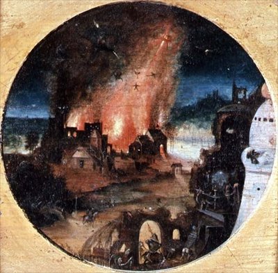 إغراء القديس أنطونيوس بواسطة هيري التقى دي (c.1510 p.1550) بليز