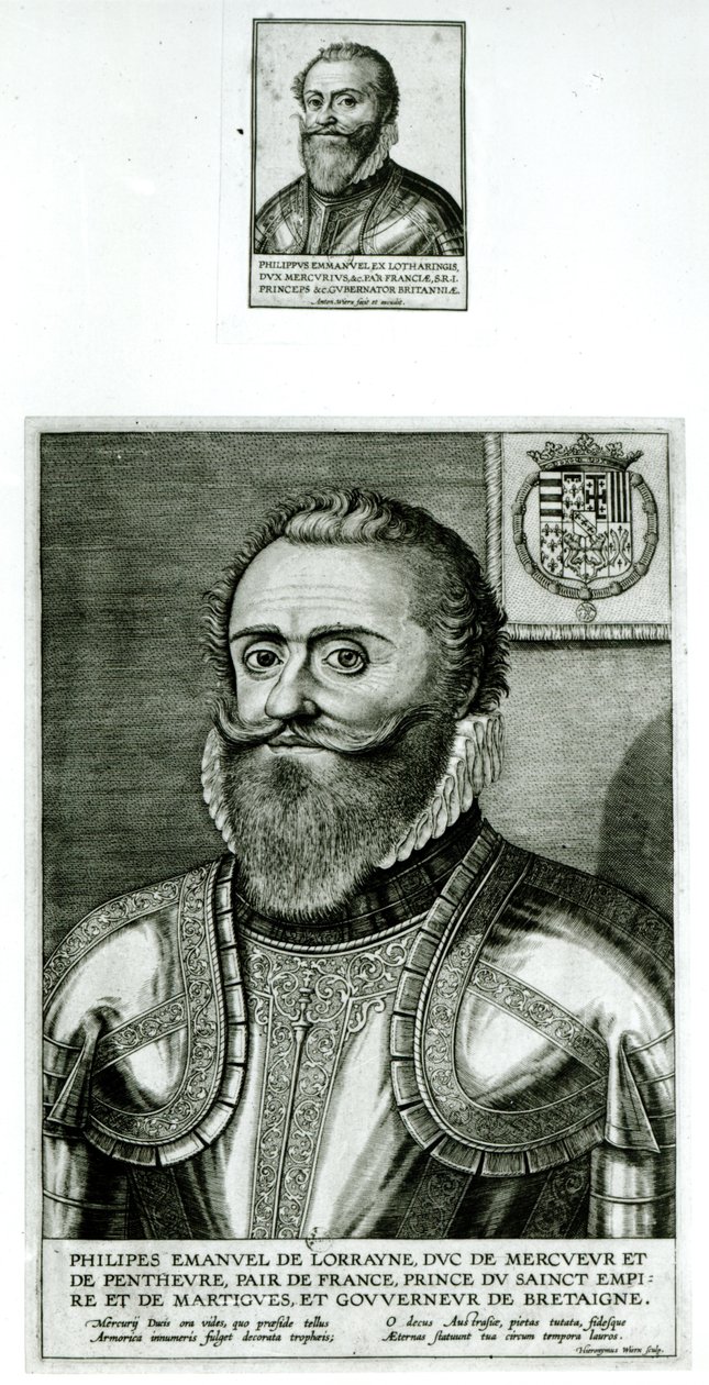صورة فيليب إيمانويل دي لورين ، دوق دو ميركوير (1558-1602) بواسطة هيرونيموس أو جيروم ويريكس