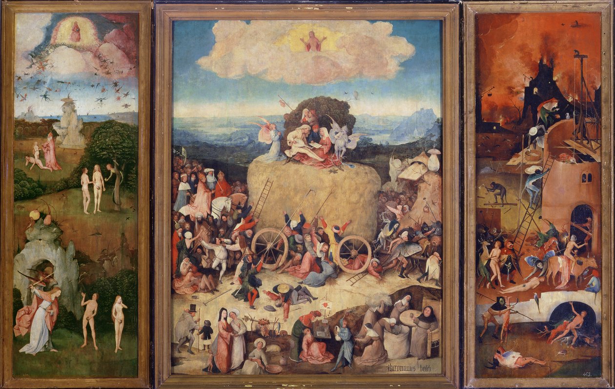 Haywain ، 1515 (انظر أيضًا 37911) بواسطة هيرونيموس بوش