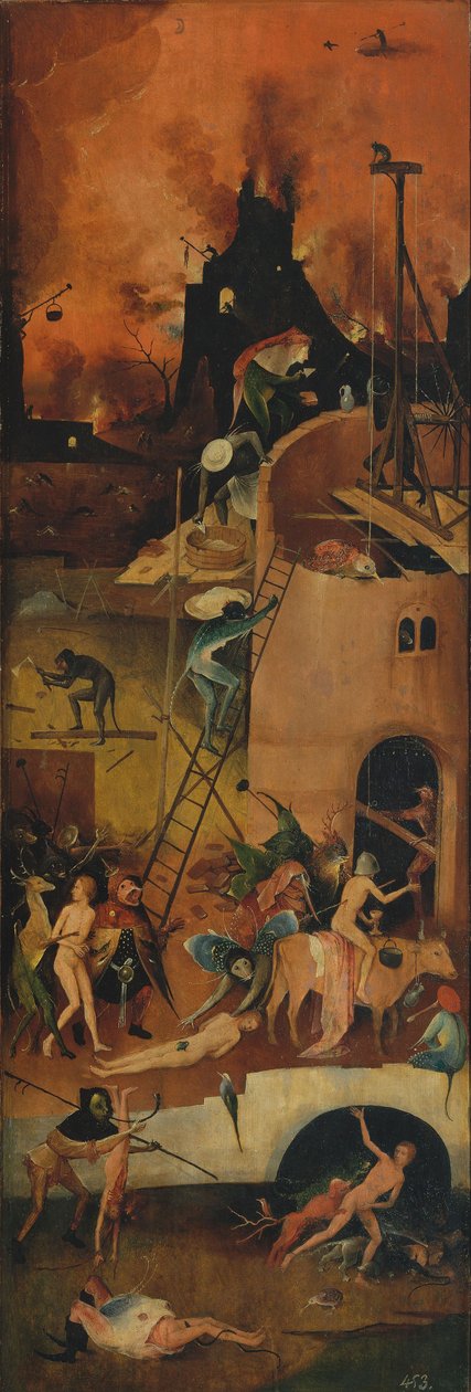 لوحة Haywain Triptych اليمنى ، ج. 1516 بواسطة هيرونيموس بوش