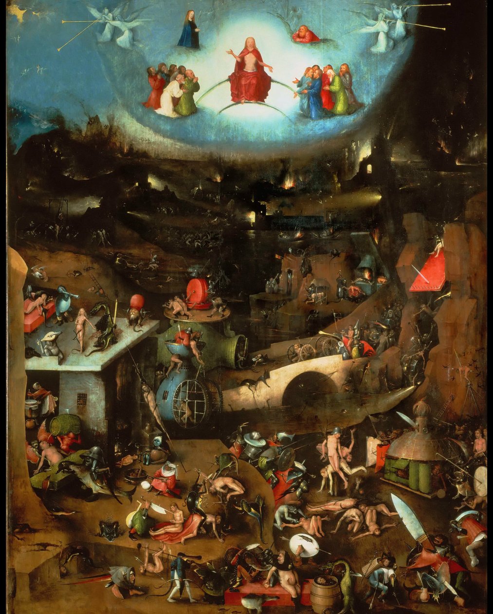The Last Judgement Triptych ، لوحة مركزية ، حوالي 1485. بواسطة هيرونيموس بوش