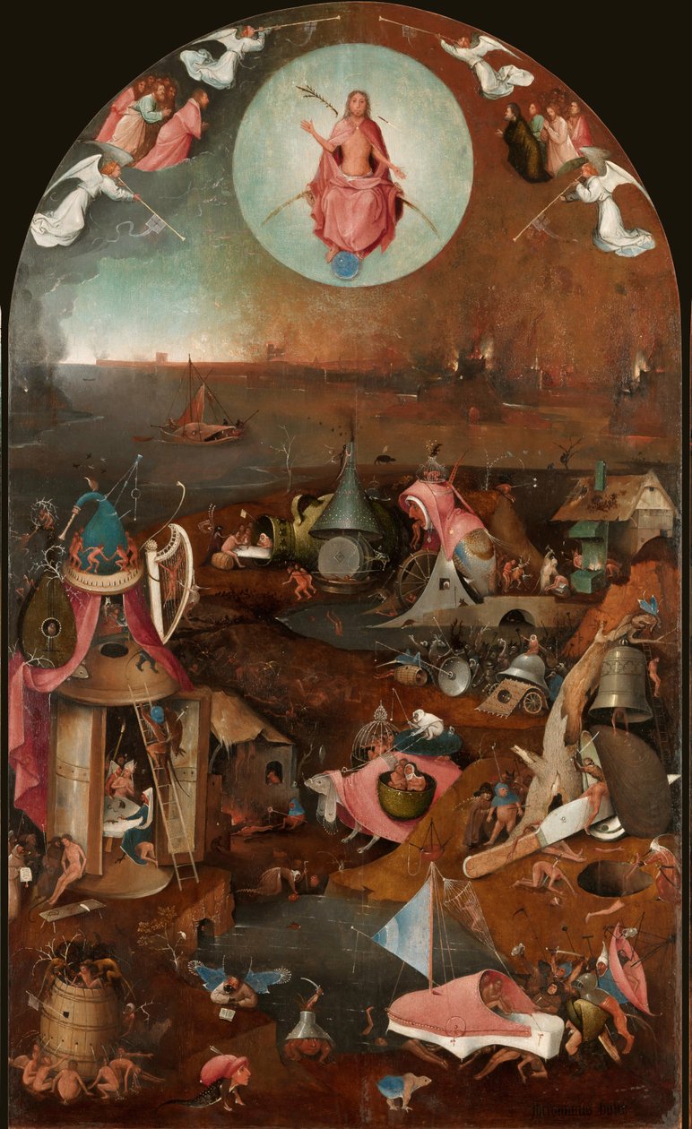 The Last Judgement Triptych ، لوحة مركزية ، حوالي 1490-1510. بواسطة هيرونيموس بوش