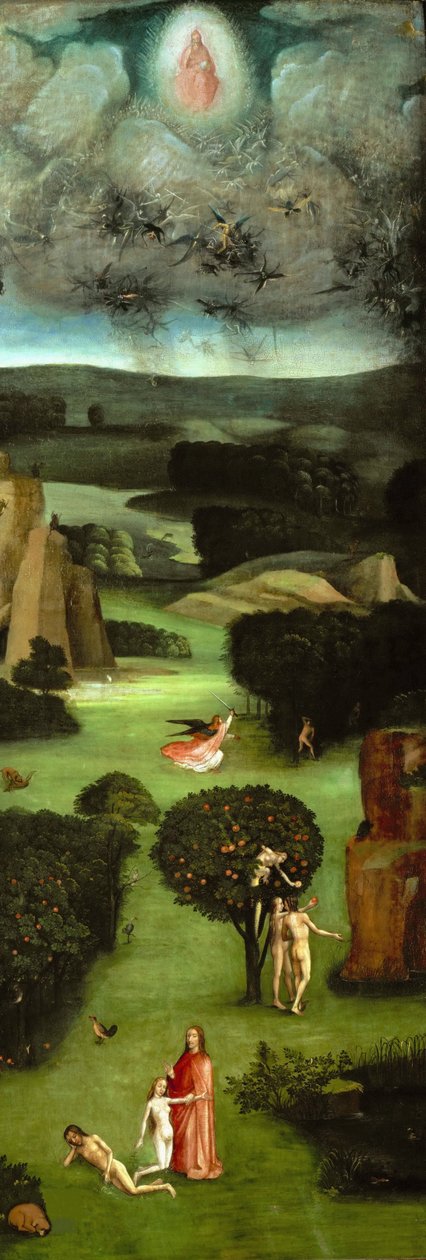 The Last Judgement Triptych ، اللوحة اليسرى ، 1485. بواسطة هيرونيموس بوش